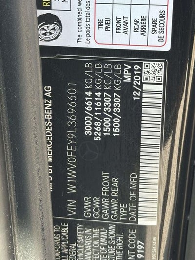 2020 Mercedes-Benz Metris Passenger