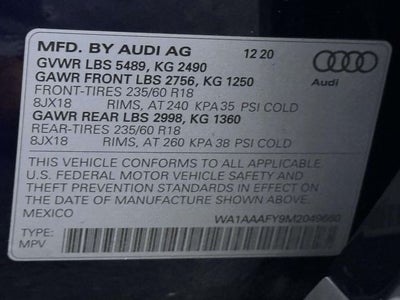 2021 Audi Q5 45 Premium quattro