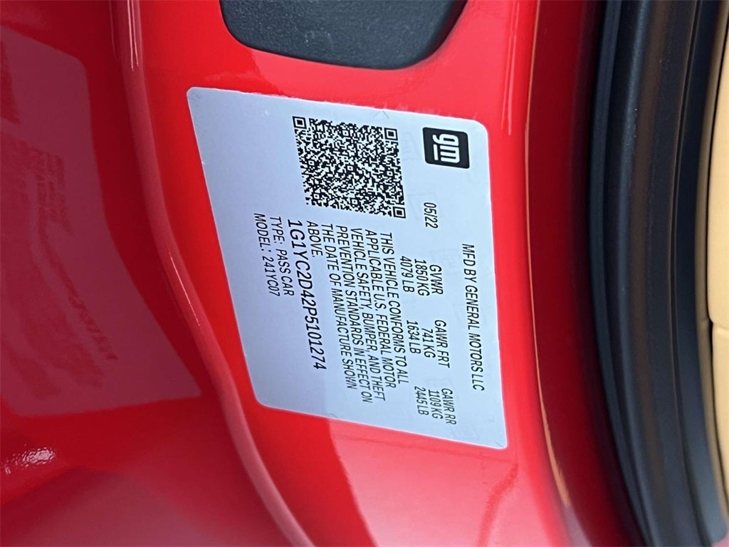 2023 Chevrolet Corvette Stingray 3LT