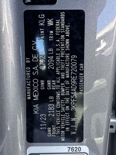 2024 Kia Forte GT-Line