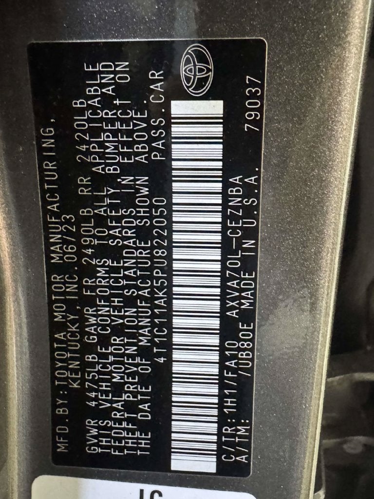2023 Toyota Camry LE