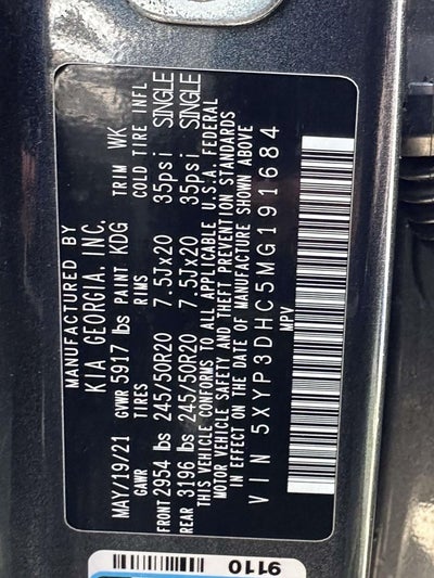 2021 Kia Telluride EX