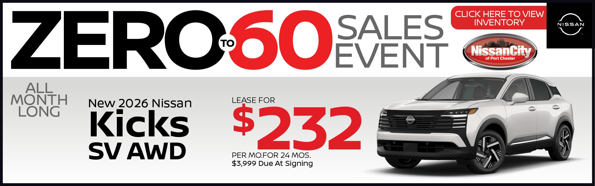 NEW 2026 NISSAN KICKS SV AWD