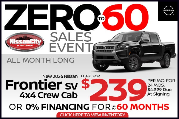 NEW 2026 NISSAN FRONTIER SV 4x4 CREW CAB