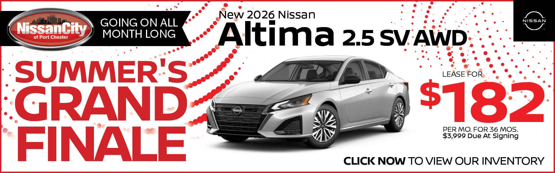 NEW 2026 NISSAN ALTIMA 2.5 SV AWD