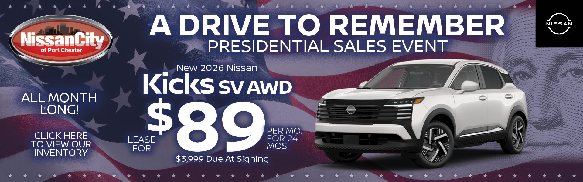 NEW 2026 NISSAN KICKS SV AWD