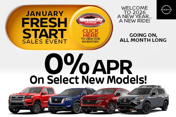 0% APR ON SELECT MODELS