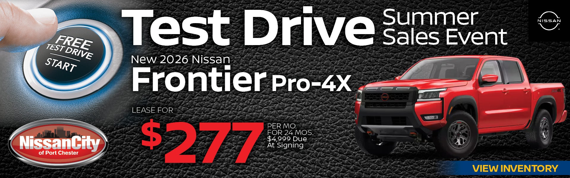 NEW 2026 NISSAN FRONTIER PRO-4X