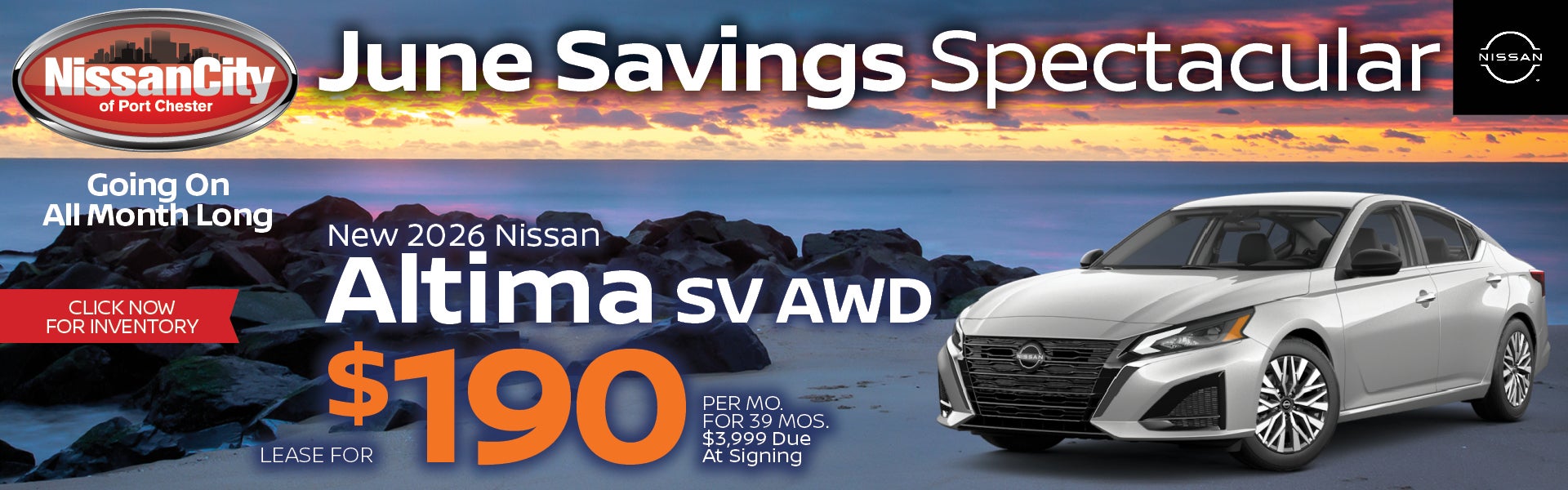 NEW 2026 NISSAN ALTIMA SV AWD