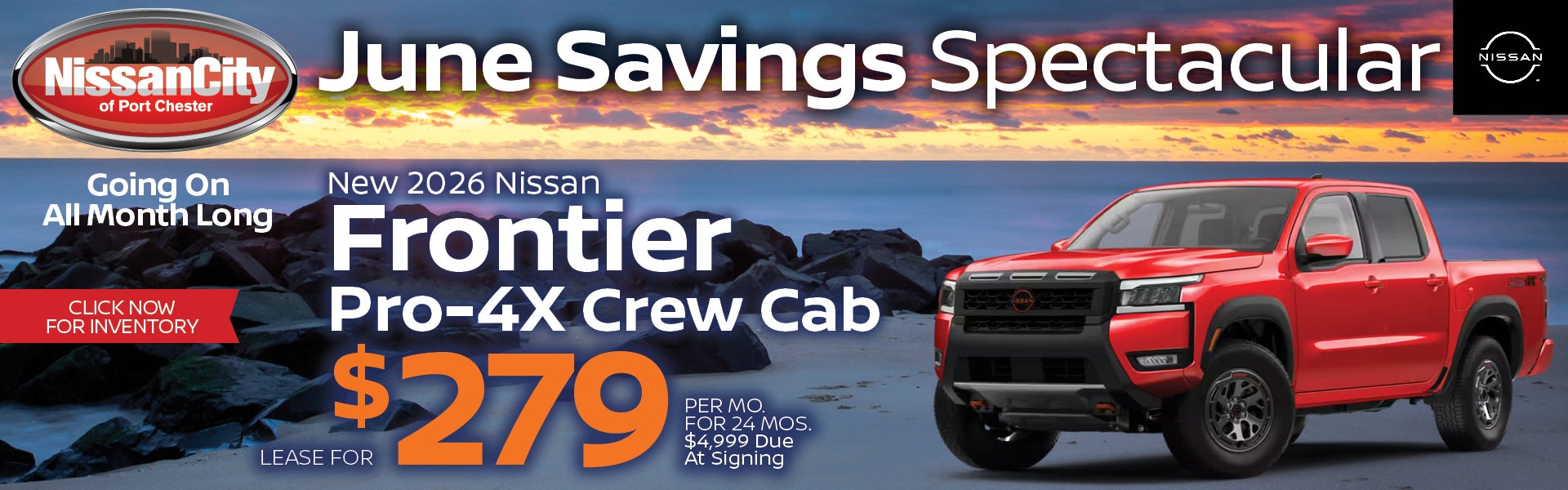 NEW 2026 NISSAN FRONTIER PRO-4X 
