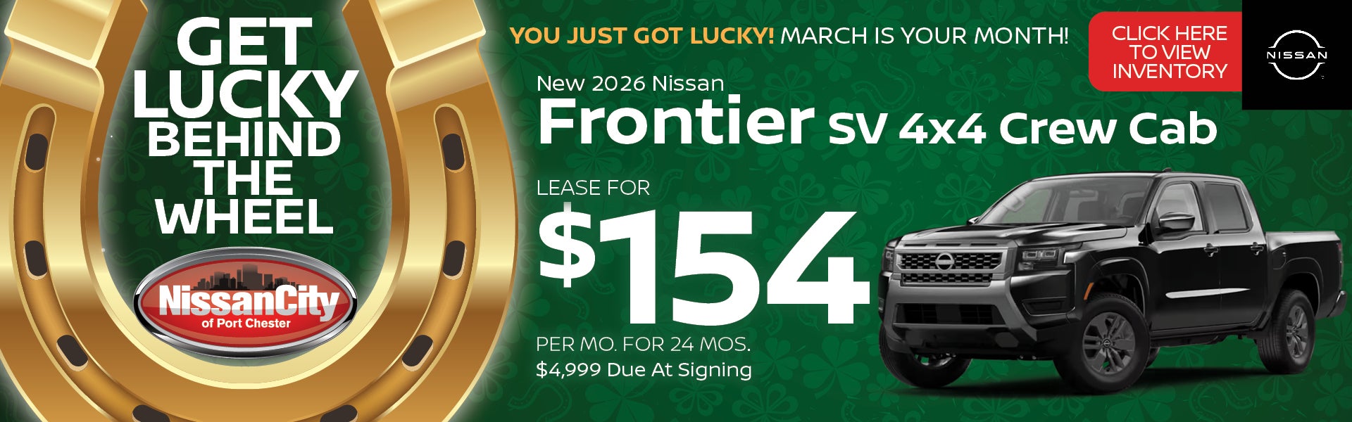 NEW 2026 NISSAN FRONTIER SV 4x4 CREW CAB