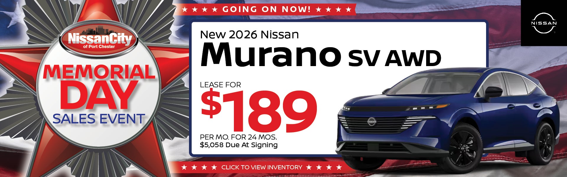 NEW 2026 NISSAN MURANO SV AWD