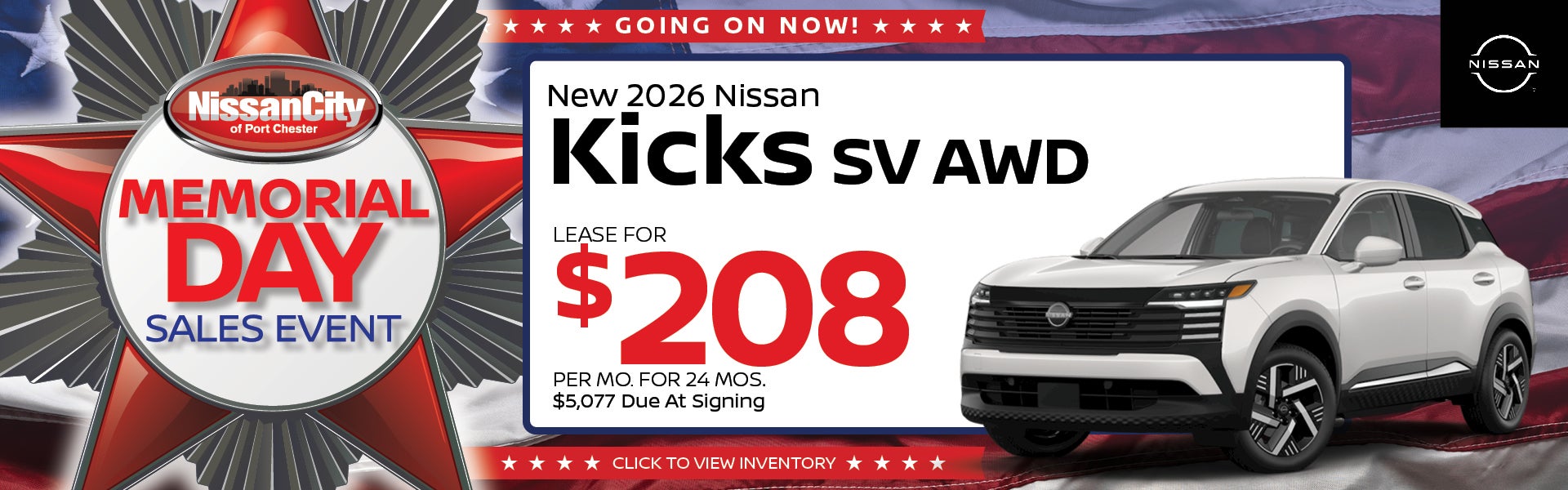 NEW 2026 NISSAN KICKS SV AWD