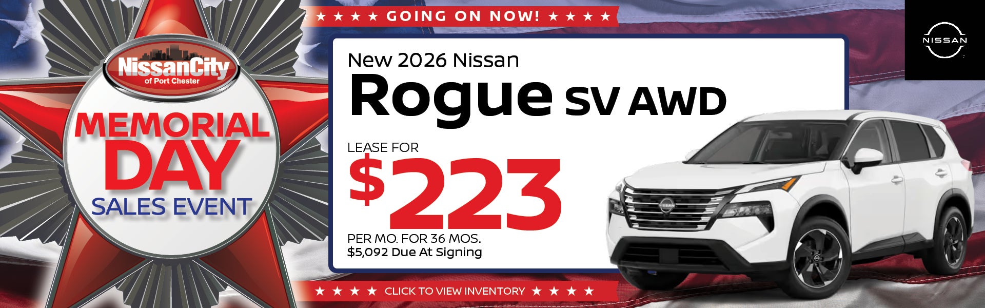 NEW 2026 NISSAN ROGUE SV AWD