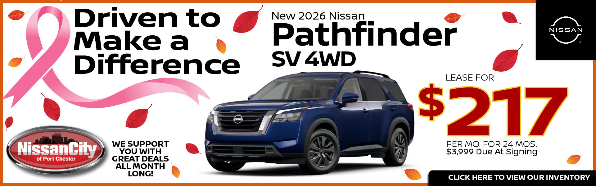 NEW 2026 NISSAN PATHFINDER SV 4WD