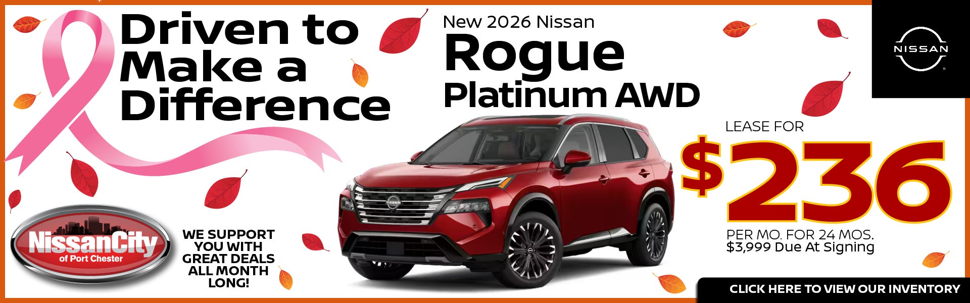 NEW 2026 NISSAN ROGUE PLATINUM AWD
