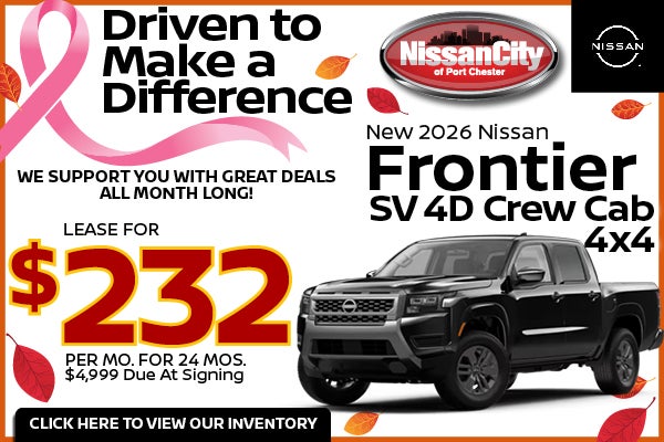 NEW 2026 NISSAN FRONTIER SV 4D CREW CAB 4x4