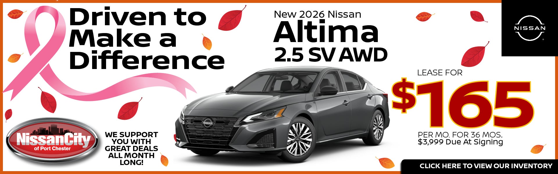 NEW 2026 NISSAN ALTIMA 2.5 SV AWD
