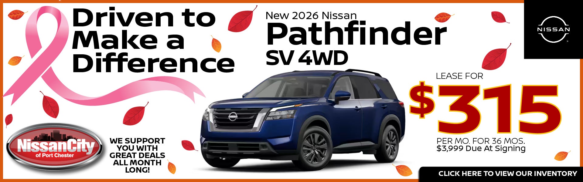 NEW 2026 NISSAN PATHFINDER SV 4WD