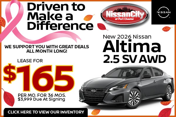 NEW 2026 NISSAN ALTIMA 2.5 SV AWD