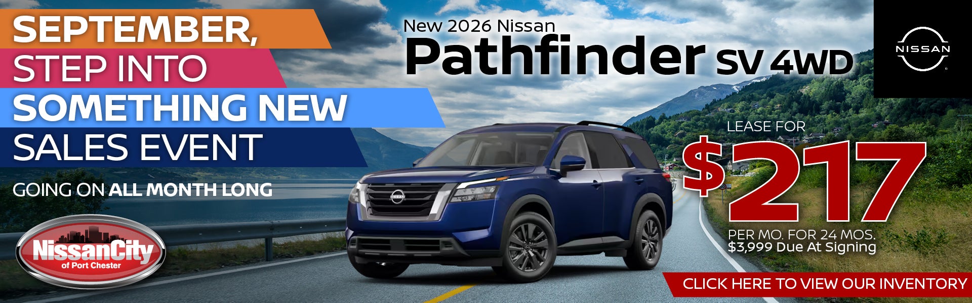 NEW 2026 NISSAN PATHFINDER SV 4WD