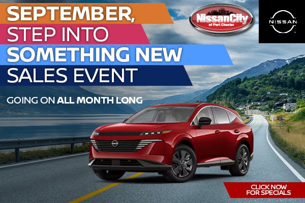 SEPTEMBER, STEP INTO SOMETHING NEW